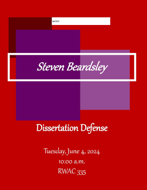 Steven Beardsley Dissertation Defense